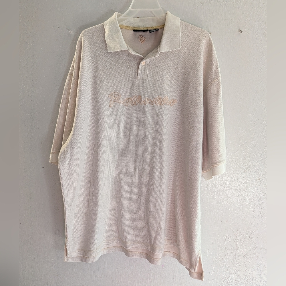 Rocawear Men's Polo Shirt in Light Cream